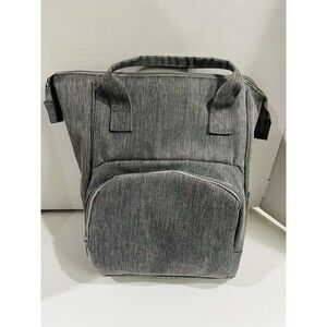 Enfamil Grey Wonder Baby Backpack Versatile Insulated Formula Cooler Diaper Bag